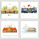 Luckycatstudio - Kalender 2026 groß Potsdam