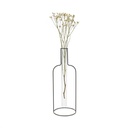 Balvi - Vase, Flasche Silhouette XL, schwarz, 34 cm