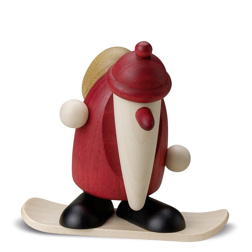 Köhler - Weihnachtsmann auf Snowboard, klein