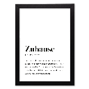 Aemmi - Zuhause A4 - gerahmt