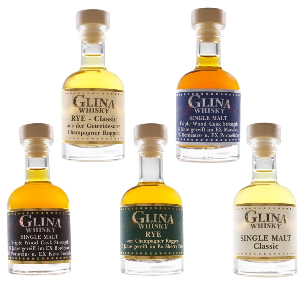 Glina - Whisky Sample Set Nr 2