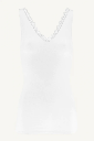 By Bar - Lace Singlet - 010 Off White