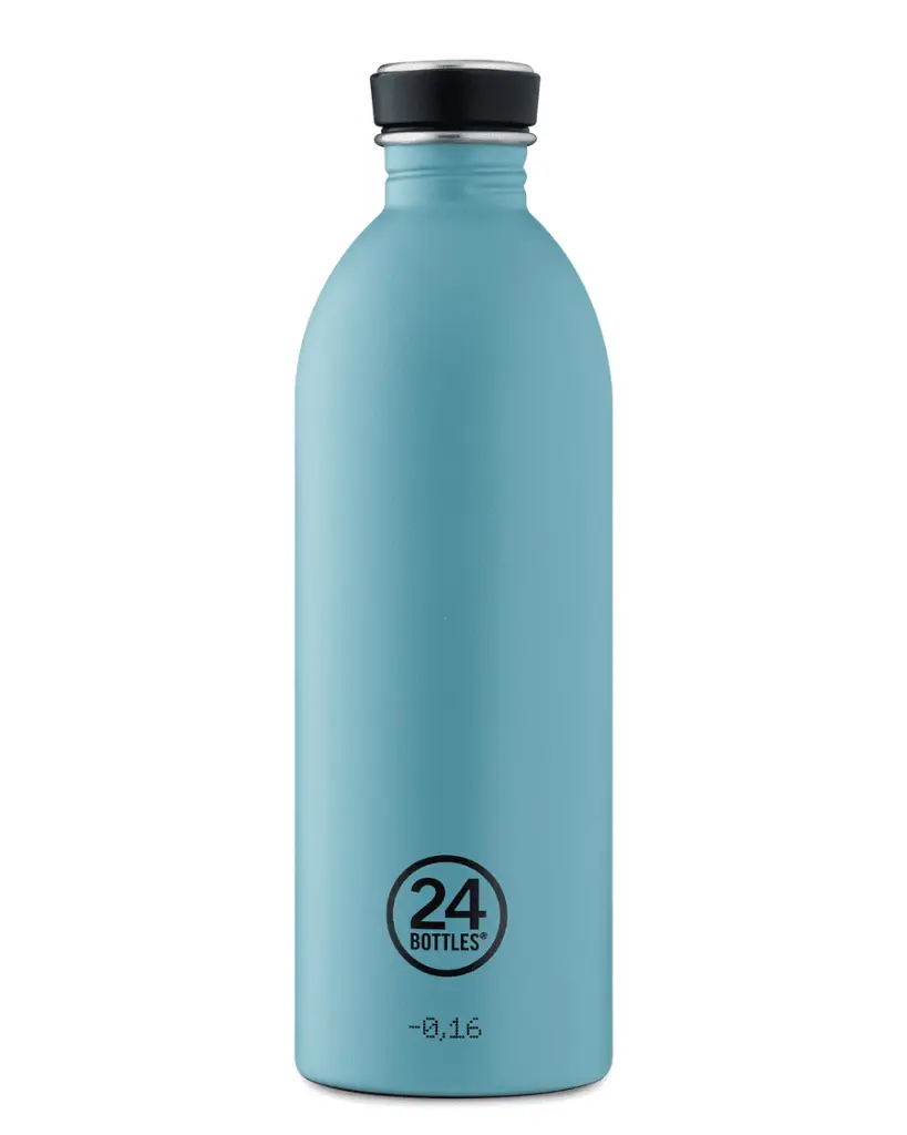 24 Bottles - Urban Bottle 1 lt Powder Blue