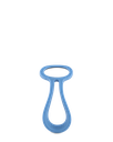 24 Bottles - Bottle Tie Light Blue