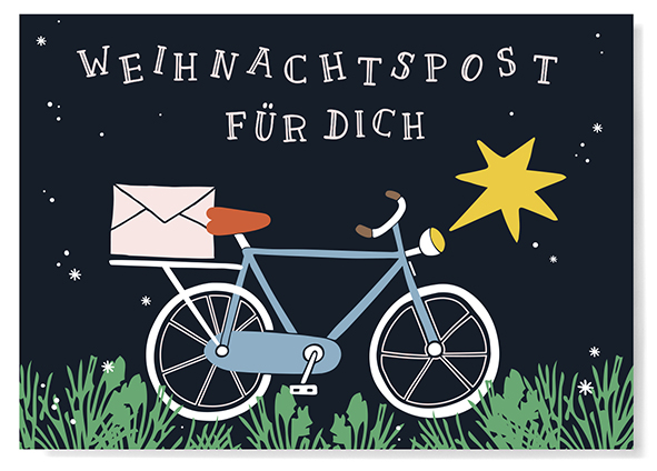 Nobis Design - Postkarte - familytree - Weihnachtspost