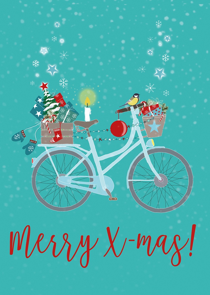 Nobis Design - Postkarte - m-illu - Fahrrad