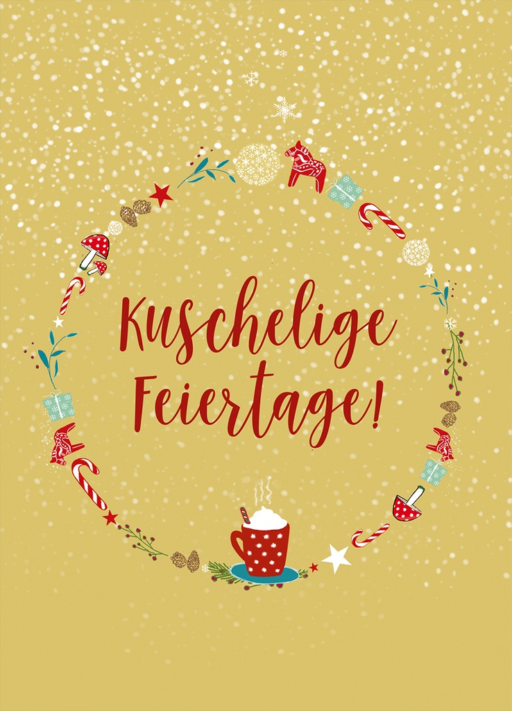 Nobis Design - Postkarte - m-illu - Kuschelig