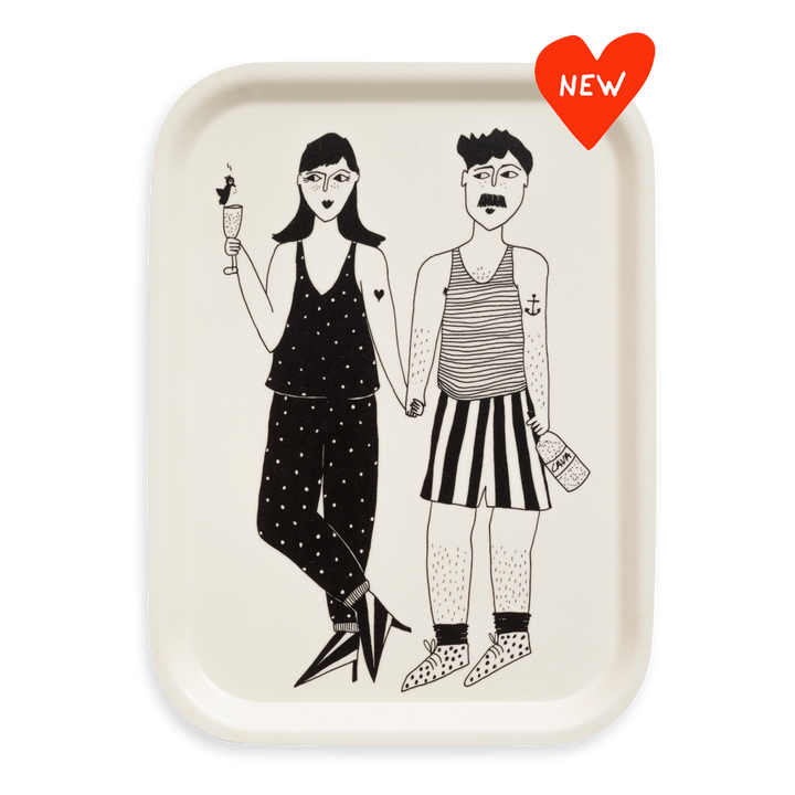 Helen B - Tray Apero Couple Tablett Holz