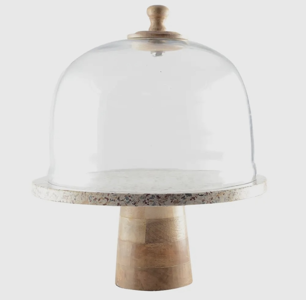 Aulica - Etagere mit Glasglocke / Freistehende Kuchenform | Standard 