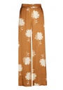 Caroline Biss - LOOSE-FITTING SHINY PANTS, STRAIGHT LEG, NORMAL WAIST cinnamon