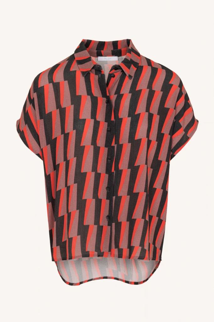 By bar - Karly Thunder Blouse - 331 thunder print