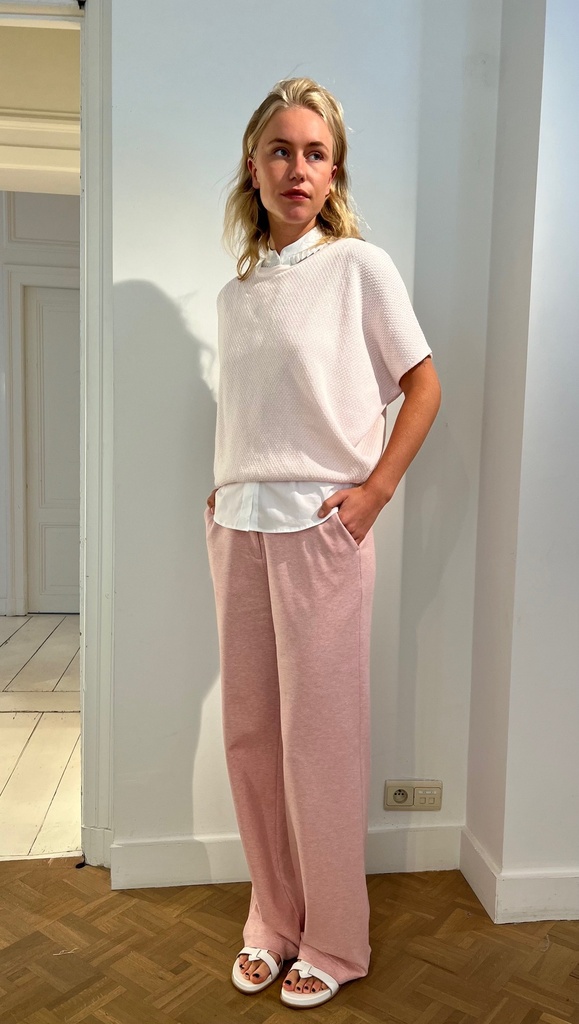 Scapa - Short Sleeve Pull SORAYA - Light Pink