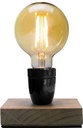 Gusta - Vintage Lamp - Hout/Wood incl. Vintage LED Bulb