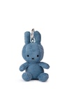 BON TON TOYS - Miffy Keychain Corduroy Aviator Blue - 10cm 