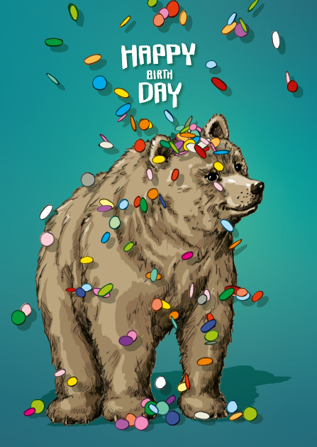 Nobis Design - Postkarte - PRANU Happy Birthday