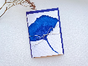 Elena Klein - Klappkarte mit Umschlag - Gingko Blatt