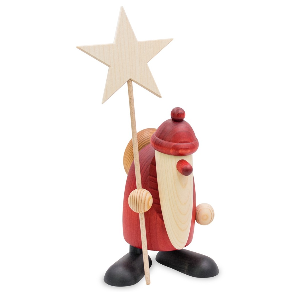 Köhler - Weihnachtsmann mit Stern, groß