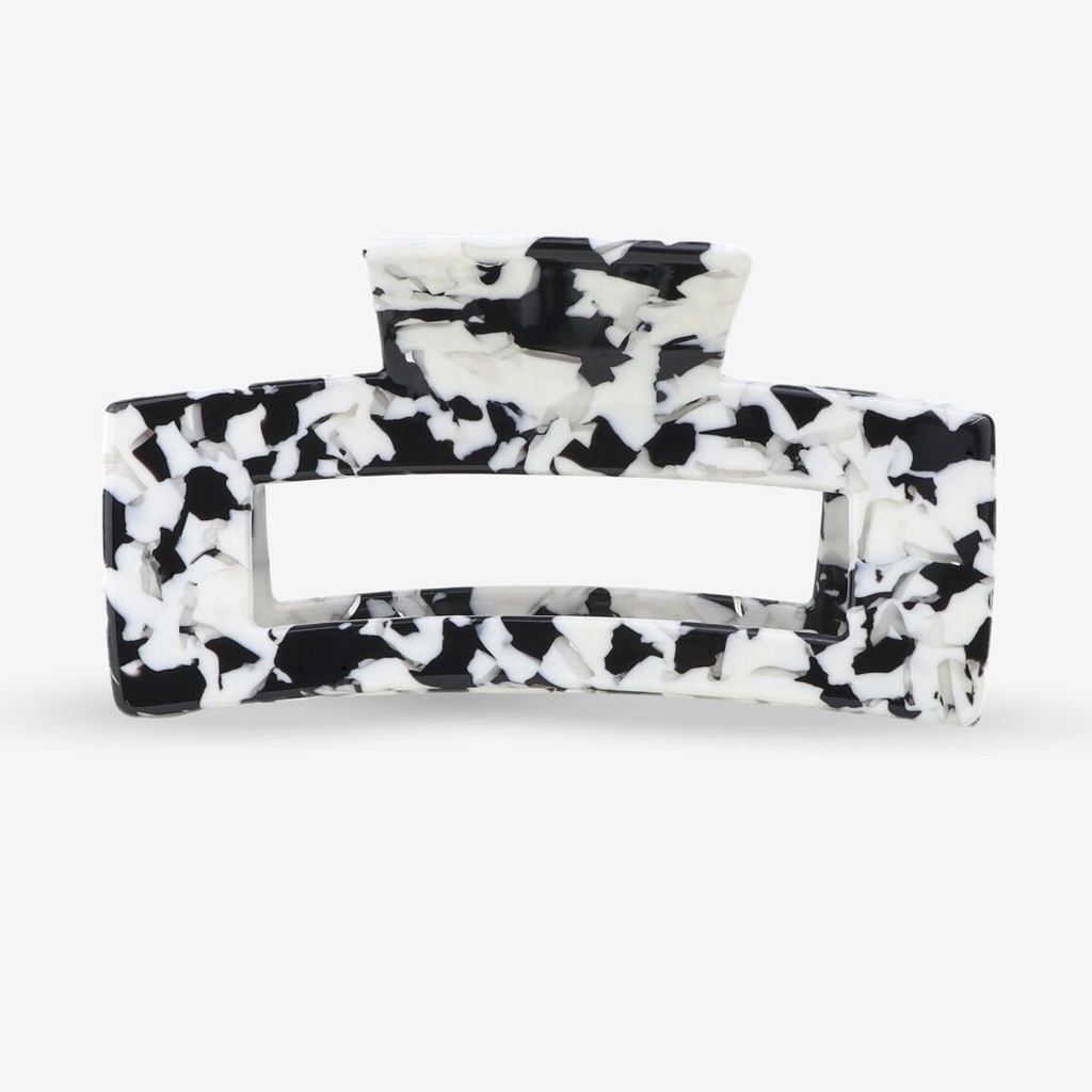 Sasstie - Haarspange - Big Crush Black Marble