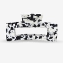 Sasstie - Haarspange - Big Crush Black Marble