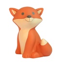 Atelier Pierre Junior - Cesar Fox Light LED Orange, USB recharge | H 20 x 18 x 15 cm