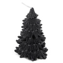 Kolony - Kerze Tannenbaum rustiek klein 6,5x6,5x12,8cm