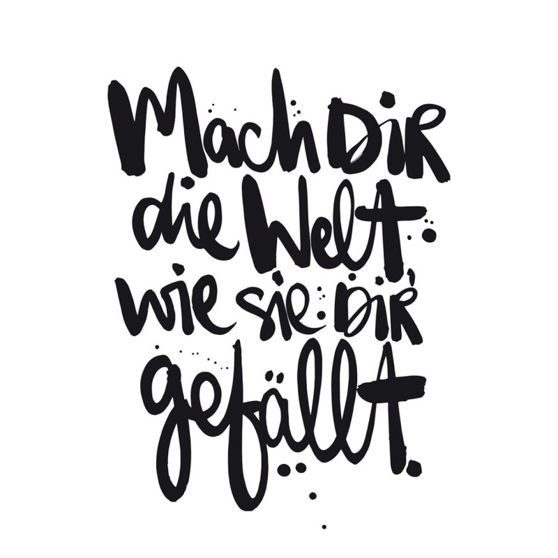 PPD - Mach dir die Welt Sevietten 33x33