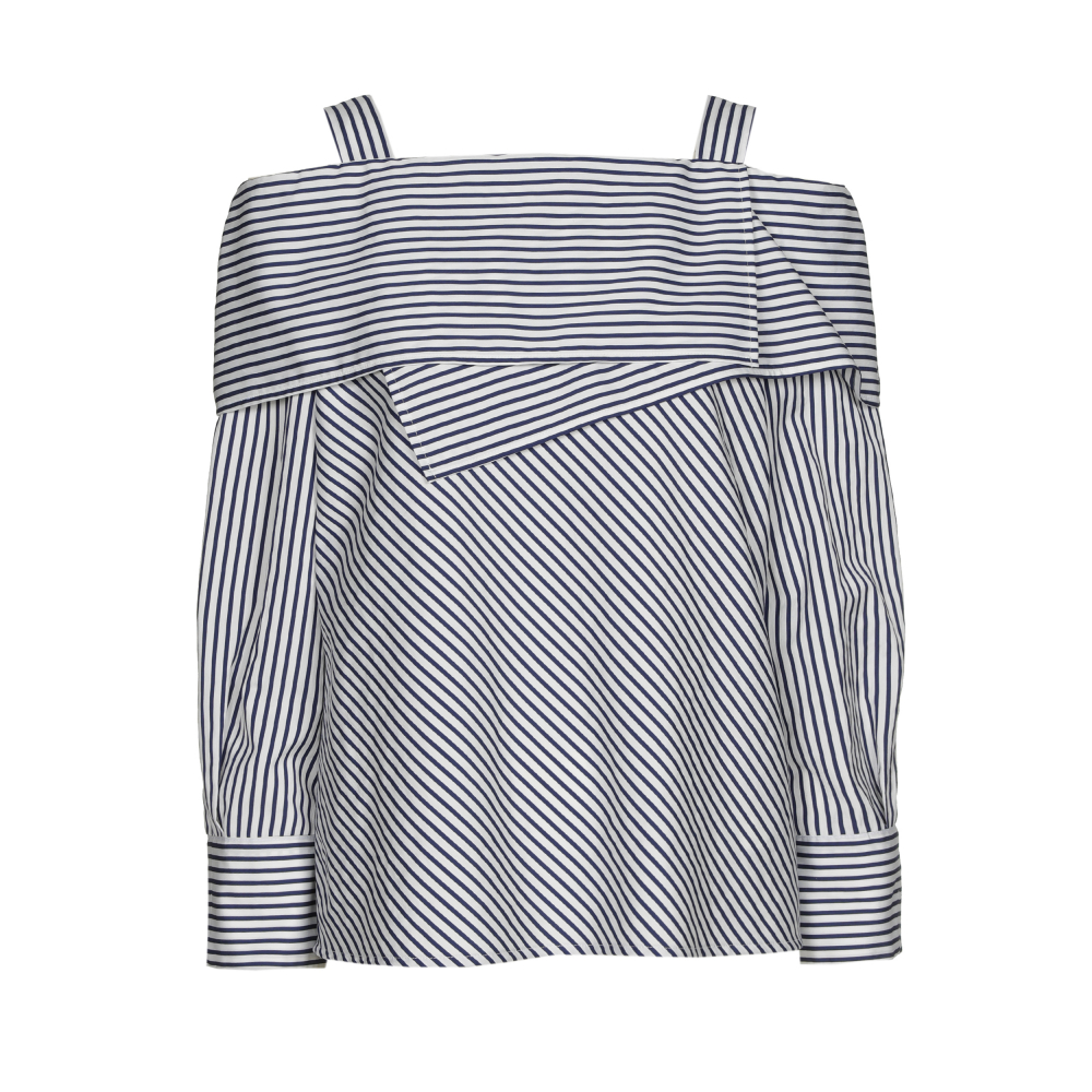 Caroline Biss - SHORT STRAIGHT-FITTING OFF-SHOULDER TOP