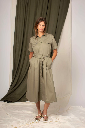 Scapa - Dress JEANNE - Light Khaki