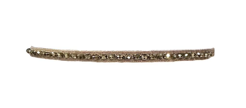 LeJu - MT24BIANCA3SS25 - BRACELET, GLASS BEADS, METALLIC THREADS
