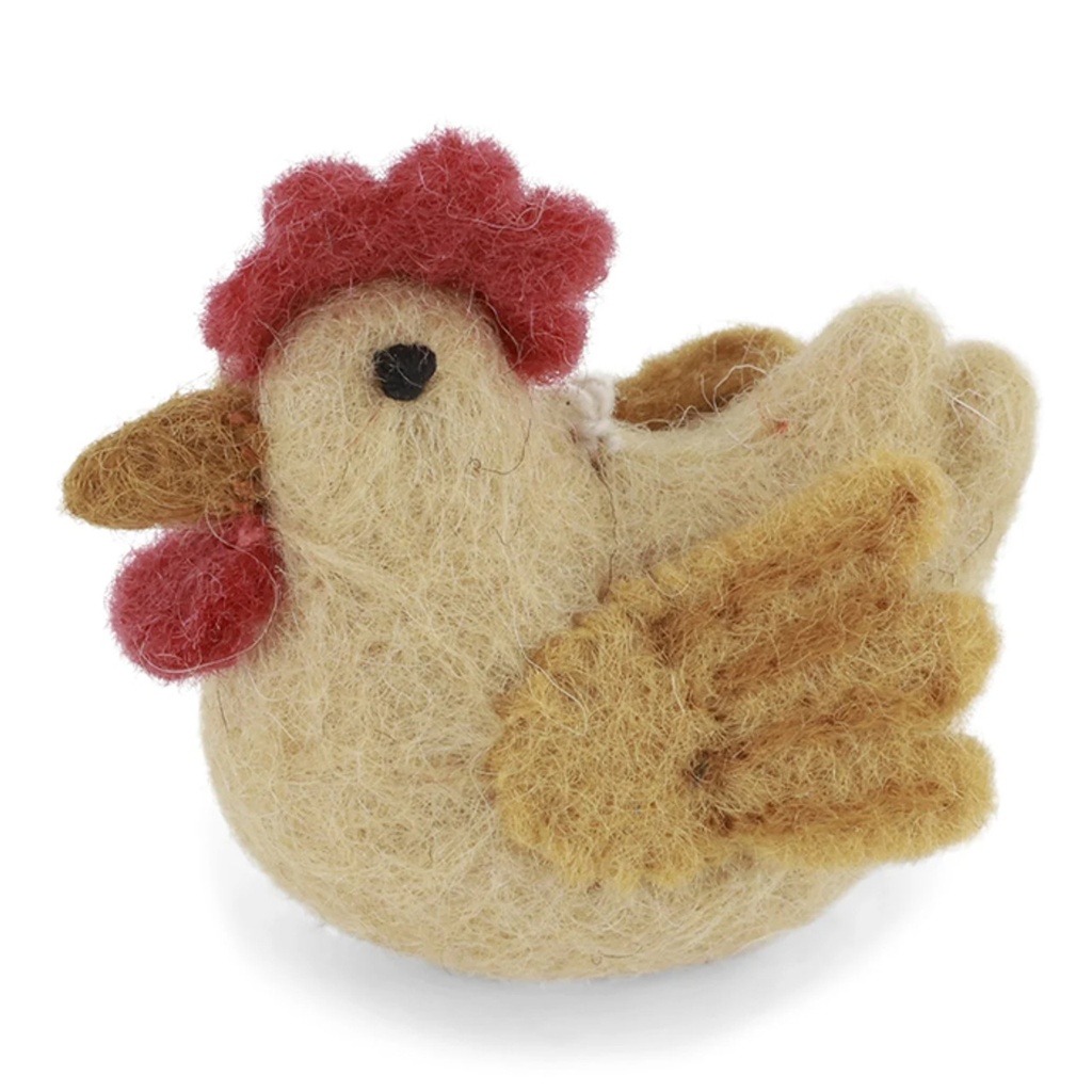 Gry & Sif - Rooster Ornament - Yellow