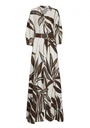 Caroline Biss - Kleid SMOOTH, STRAIGHT-FITTING MAXI DRESS WITH BELT ACCESSORY - multicolour