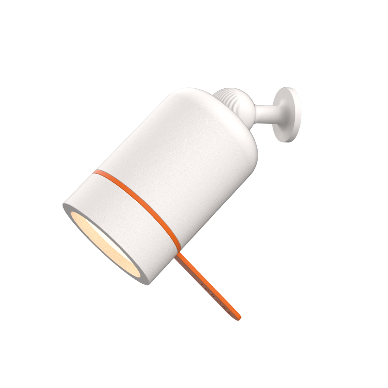 Tonone - ONE + Knob Fuzzy White with orange stick