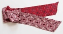 Les Belles Vagabondes - Seidenschal Bandeau Casablanca Rose Pink