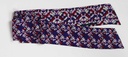 Les Belles Vagabondes - Seidenschal Bandeau Fragment Prune Purple