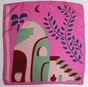 Les Belles Vagabondes - Seidentuch Mini Kasbah Fuchsia