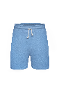 MDMD - Frottee Shorts Long - blaugrau