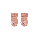 MDMD - Magic Shoes pink bow (0-1 Jahre) Babysocken