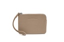 Utensilo FENJA | taupe | silber | genarbt