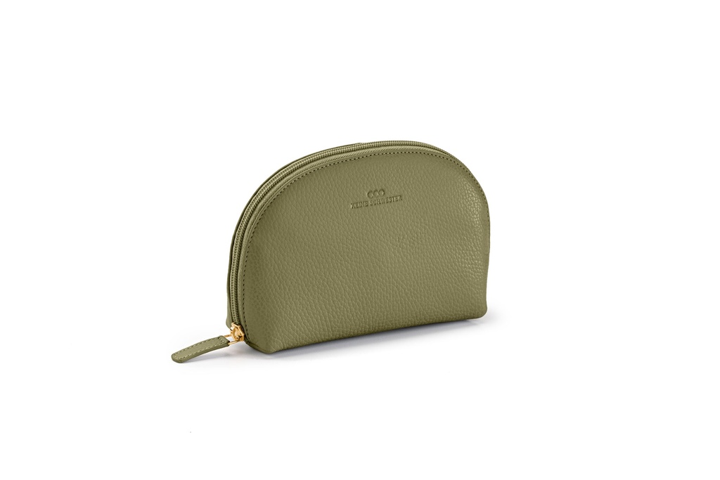 ANKE | oliv | gold | genarbt