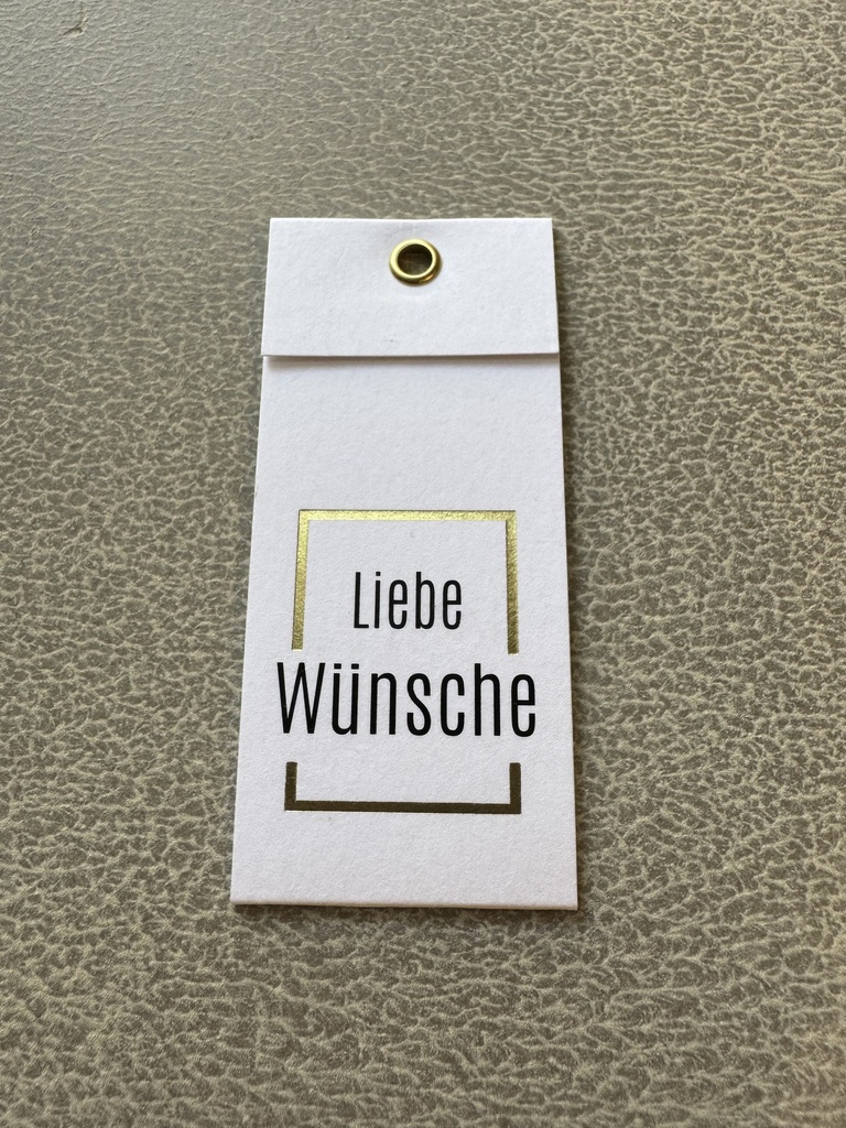 Passerelle - Mini Karte - Punkt Liebe Wünsche