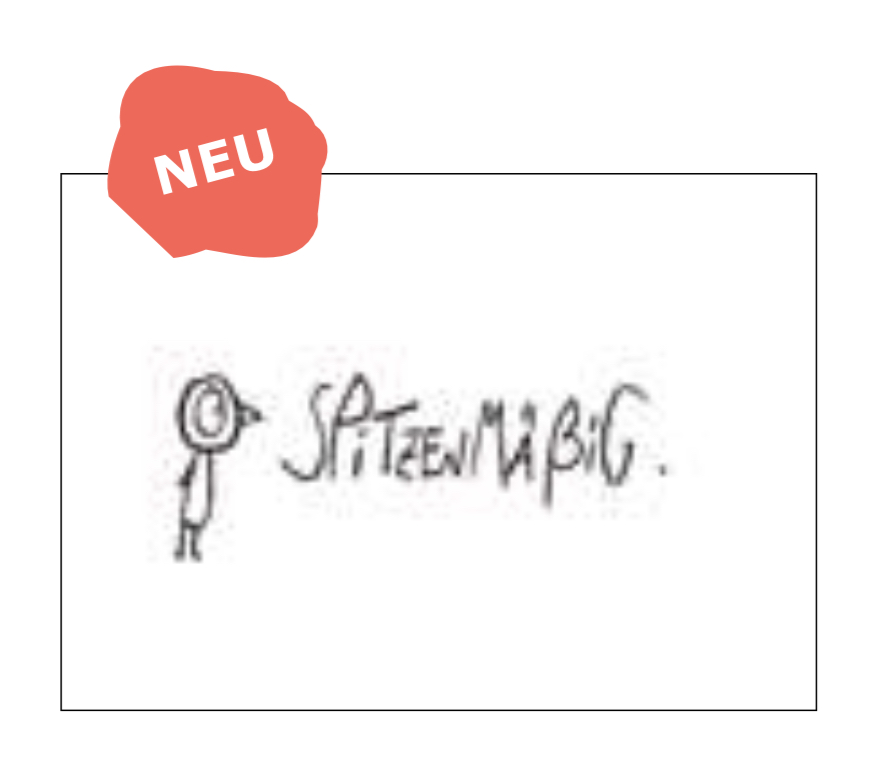 Edition Gute Geister - Postkarte - Spitzenmäßig