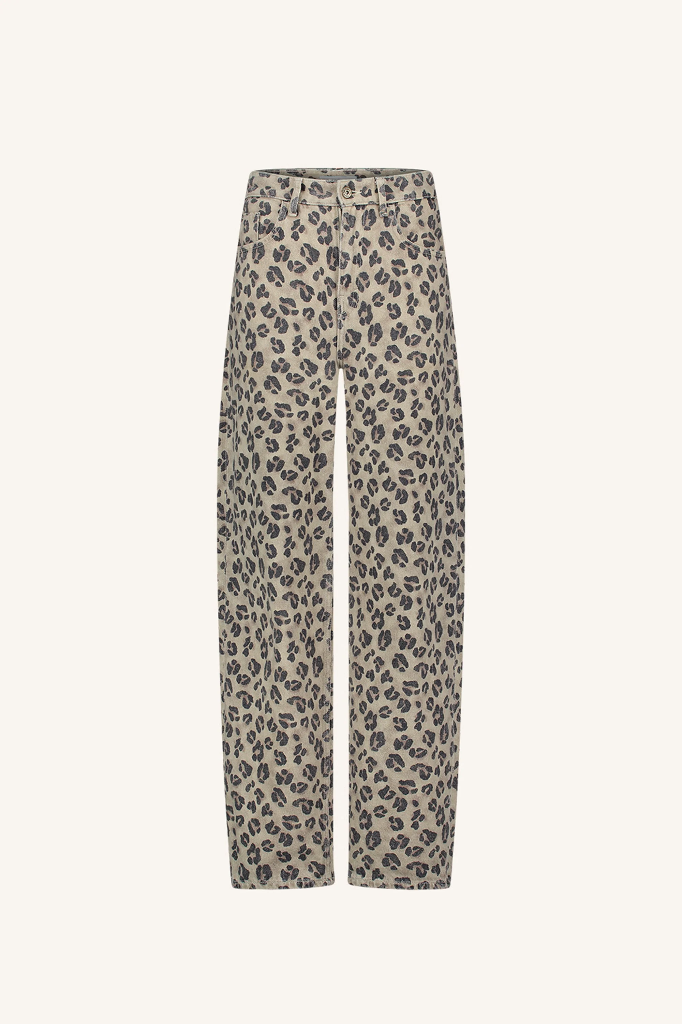 By Bar - Lew Cheetah Pants - 797 Cheetah print