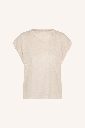 By Bar - Mason Linen Top - 025 Oyster