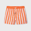 Billybelt - Badehose orange / beige gestreift