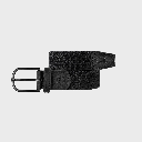 Billybelt - Elastischer Flechtgürtel - All black