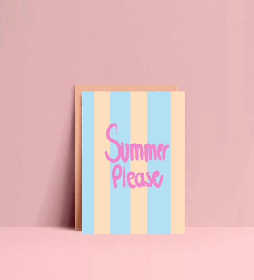 Hej Ibiza - Postkarte - Summer please
