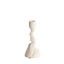 Light & Living - Kerzenhalter ARKADIA creme 10x9x22,5cm
