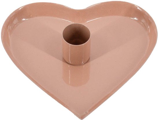 Kolony - Kerzenhalter Herz rosa