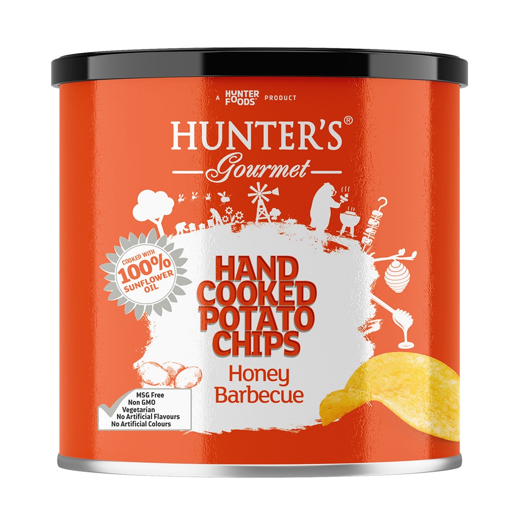 Hunter‘s Gourmet - Honey Barbeque - Hand Cooked Chips 40g