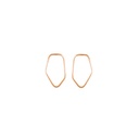 Lisa Kroeber Jewellery Art - Earrings Frames Mini, red gold